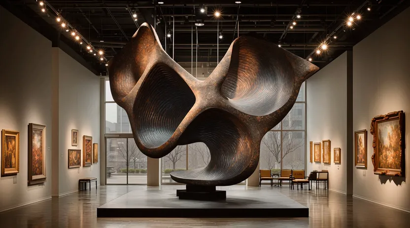 Infinity Bronze Sculpture