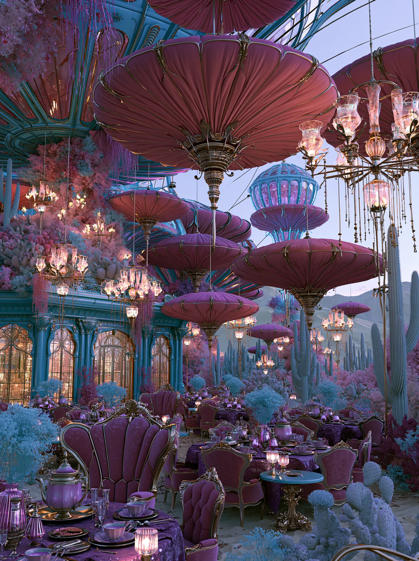 Luxury Desert Café
